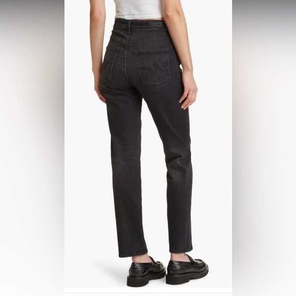 NWOT AG Saige Ankle Straight Leg Jean 6 Years Catalyst Black Grey Denim Women 29 - Picture 2 of 13